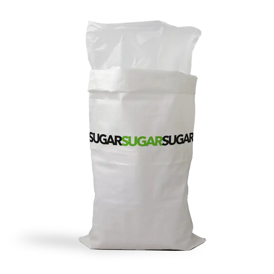 Haná sugar in a 50 kg bag